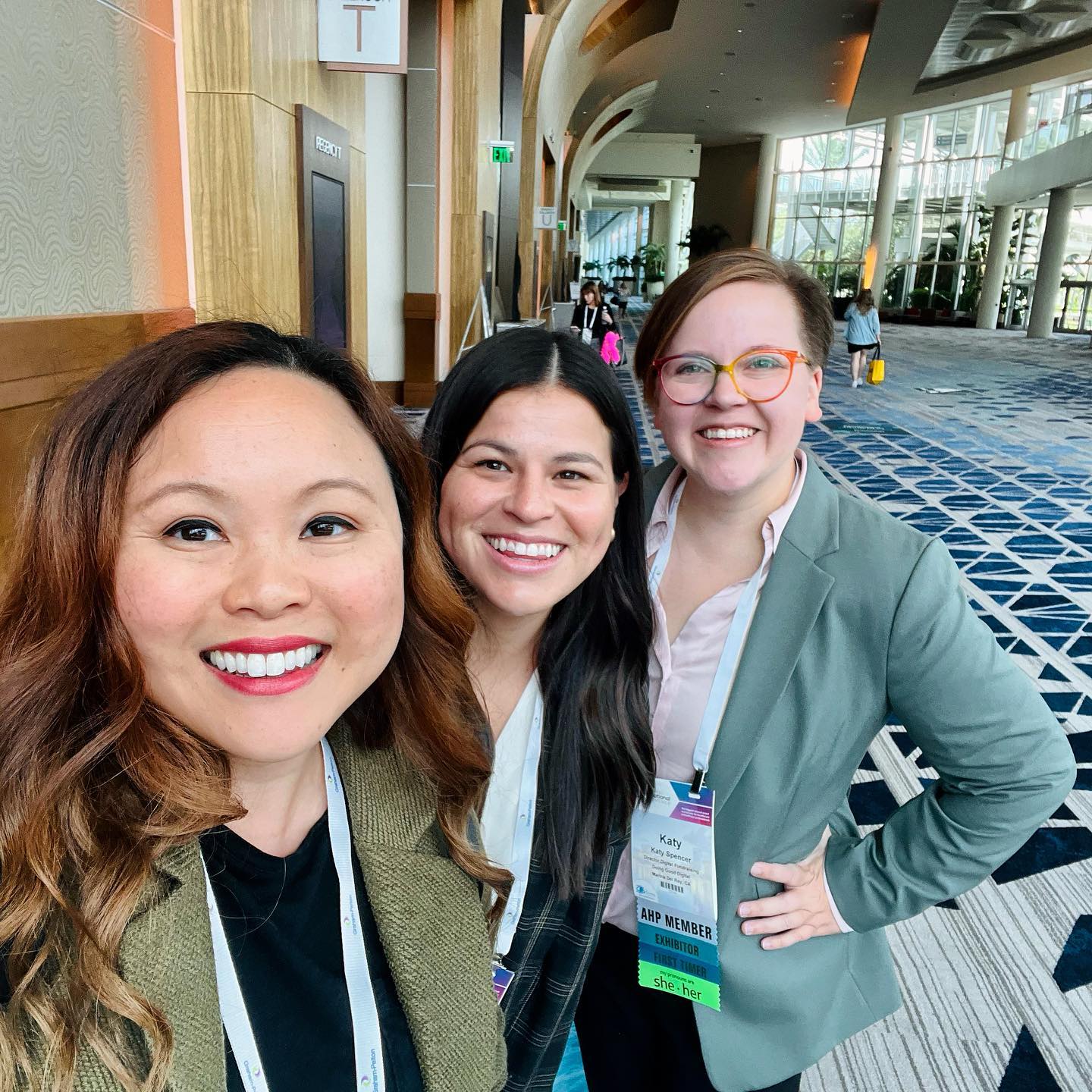 Our team has just arrived at AHP International! Come say hello at our booth and learn more about how we help hospitals raise more money online through our Digital Grateful Patient programs!