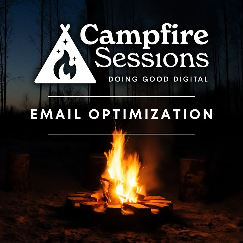 Introducing an easy way to master email optimization for nonprofit fundraising!
Campfire Sessions is now available anytime, on your schedule. This self-paced experience walks you through the core elements of creating emails that convert - complete with short videos, actionable assignments, and proven strategies.
Whether you’re refining your current approach or building from scratch, our series will help you elevate your email game. Learn more via our link in our profile!