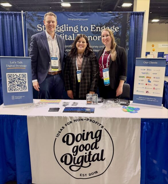 We had such a great time at AHP Denver this year! Highlights include: 
 
🎤 Speaking to a standing room-only audience on how-to apply AI to your digital fundraising strategy  
 
🍔 Co-hosting a Happy Hour with our friends @engagingnetworks for our clients  
 
🎧 Speaking at a a session via a silent disco with our client from @Intermountain
 
👋 Meeting so many new people at our booth 
 
🍻 Trying the local craft beer! 
 
Interesting in the deck from our two sessions? Please reach out and we can send them along! ✅