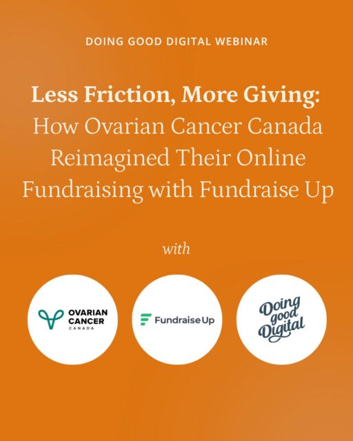 Learn how Ovarian Cancer Canada overhauled their tribute giving journey and built an optimization strategy that continues to drive results.

We share how a strategic platform migration to Fundraise Up, tribute giving optimization, and ongoing campaign strategy came together to drive real fundraising growth.

Register now In our link in bio!