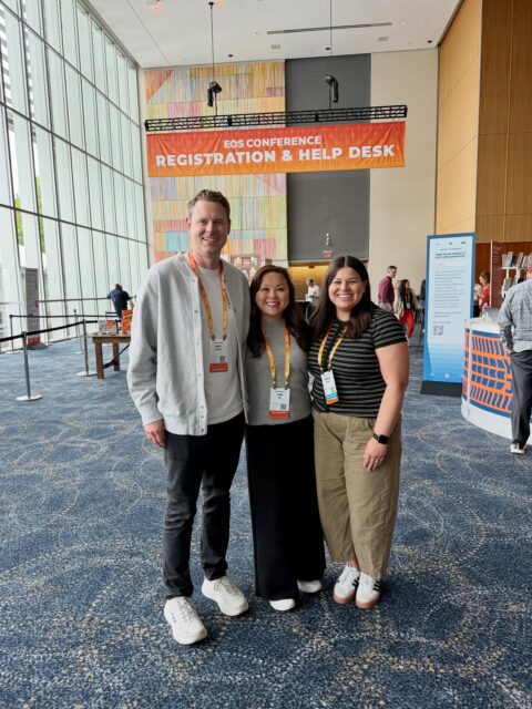 Our executive team is at the EOS Conference in Kansas City this week - learning how to run a better business. 

We self-implemented EOS about 6 years ago and it really gave us a guide for the processes we needed to build out our very new company. 

In a nutshell, it’s a business operating system that many small businesses use. We needed it because we were finally ready to stop googling our way through this. 

Paul St Onge and I have run smaller businesses before - but never at this level, or at this scale, or with this many people. 

I have to give credit to the huge part EOS has had in our growth and in our culture here at Doing Good Digital. 

Shoutout to our integrator and VP of Operations, Keisha Hartman who helps bring the vision to life. - Lisa